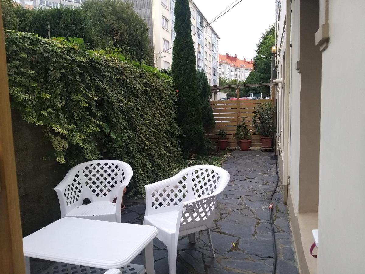 Apartamento Con Pequeno Jardin En El Centro Ferrol Eksteriør bilde