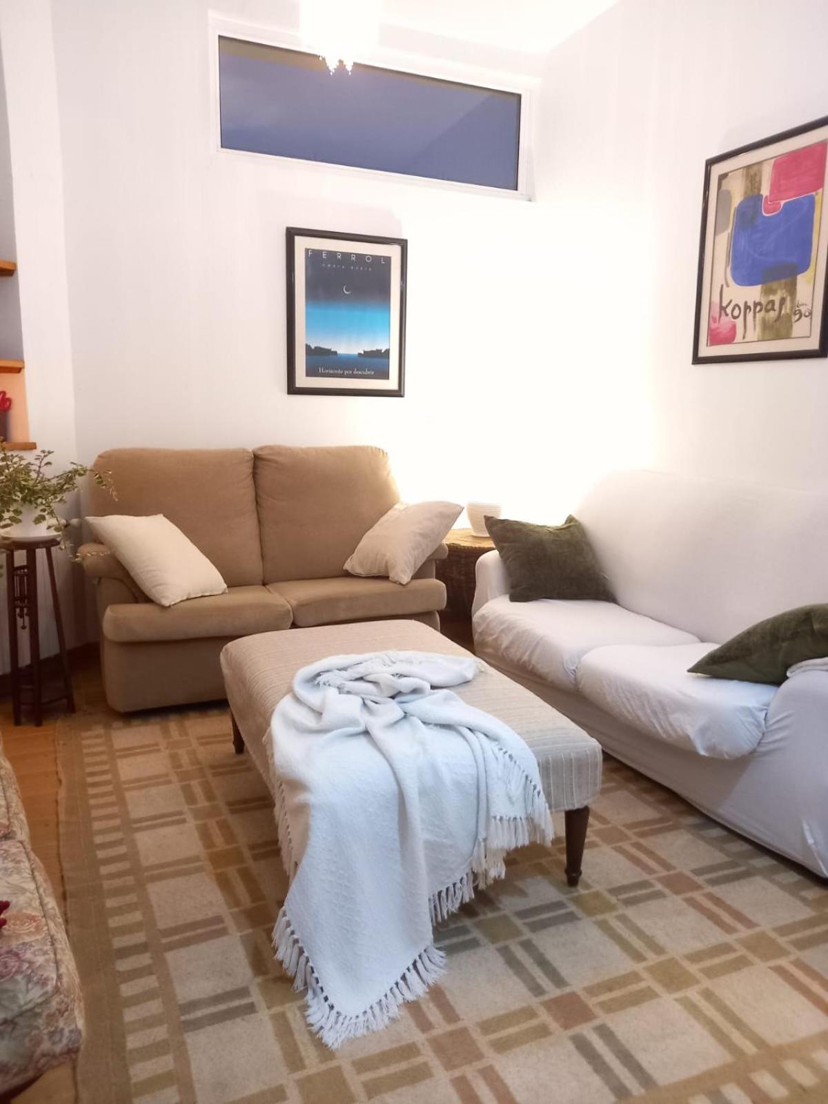 Apartamento Con Pequeno Jardin En El Centro Ferrol Eksteriør bilde
